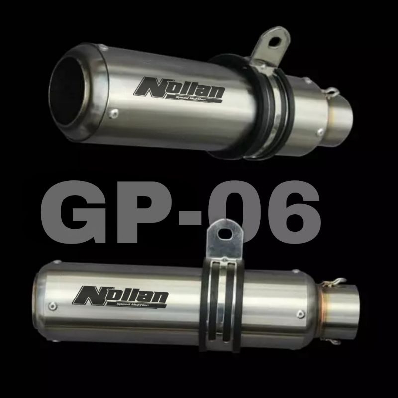 Nollan Exhaust siliner original type GP 06 ทางเข้า 50/51 มม. ซิลินเซอร์เท่านั้น