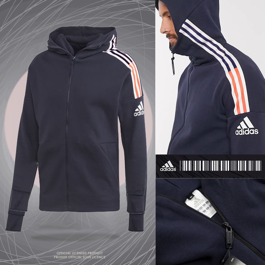 Adidas ZNE WOVEN ZIPP HOODIE JUMPER