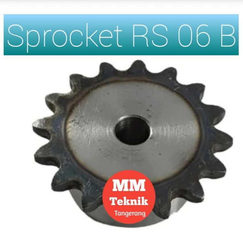 เฟือง RS 06 x 13 T เกียร์เดี่ยวเกียร์ Z 13T RS06 -1 06Z13 06X13T 06-1 ประเภท B Sprocket spr 06-13T 0