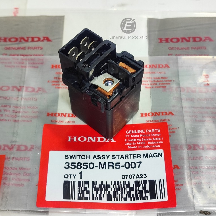 สวิตช์สตาร์ทสตาร์ทสตาร์ท รีเลย์แม่เหล็ก สตาร์ทเตอร์ honda cbr150r cbu cbr250r cbr250rr forza เดิม