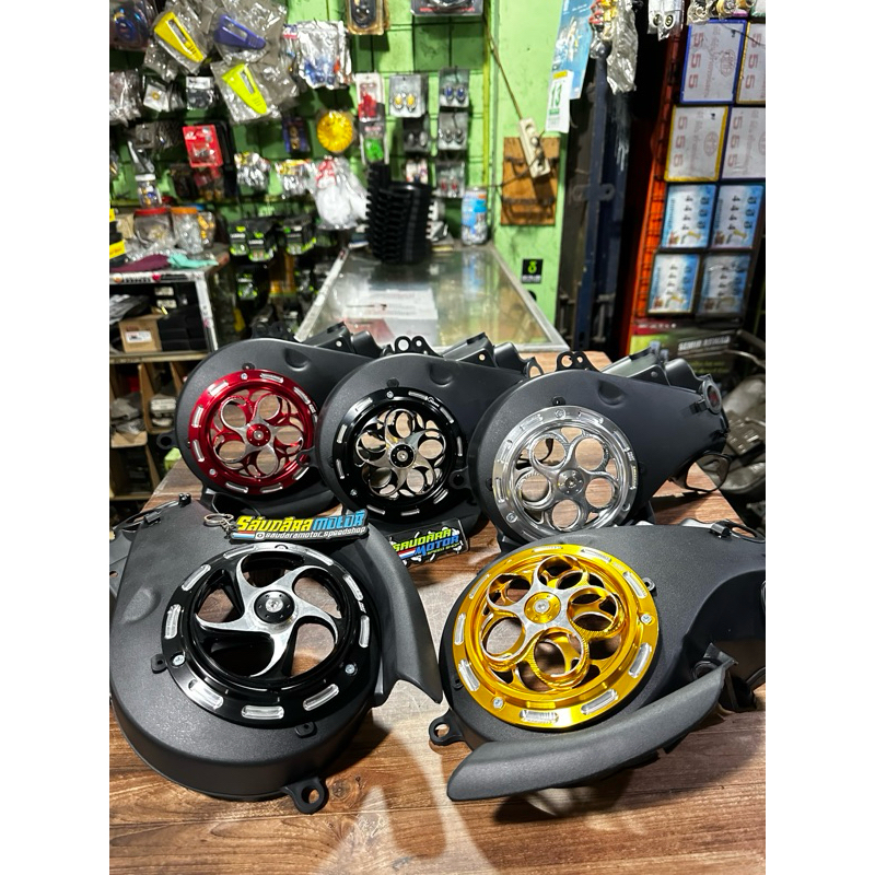 Cover/fan COVER SET SPINNER CNC Swivel YAMAHA MATIC (54P🏠 MIO J MIO GT SOUL GT 115 FINO ฉีด 115 X RIDE