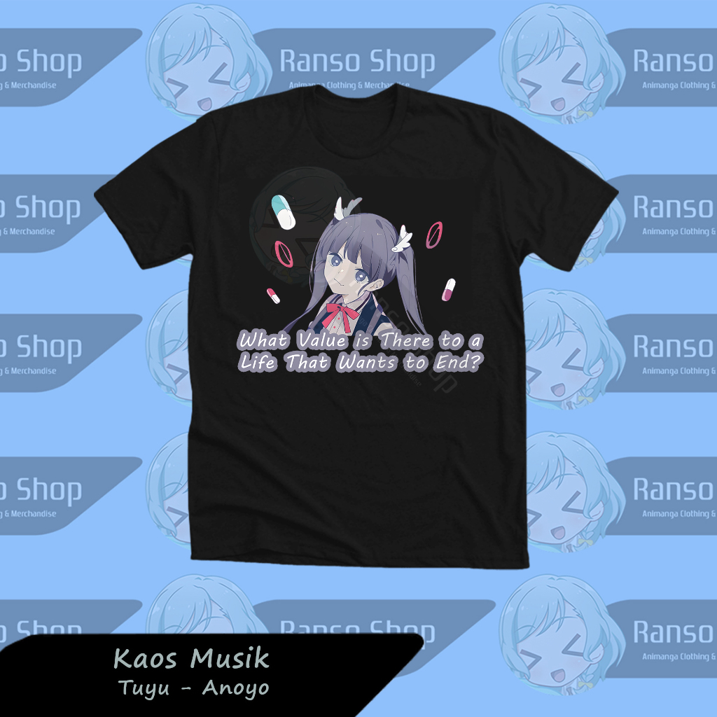 เสื้อยืด Raso Tuyu - ฉันได้รับบนรถบัสสู่โลกอื่นๆ ดูใช่! Ano yo iki no basu ni notte saraba / Tuyu ถ้
