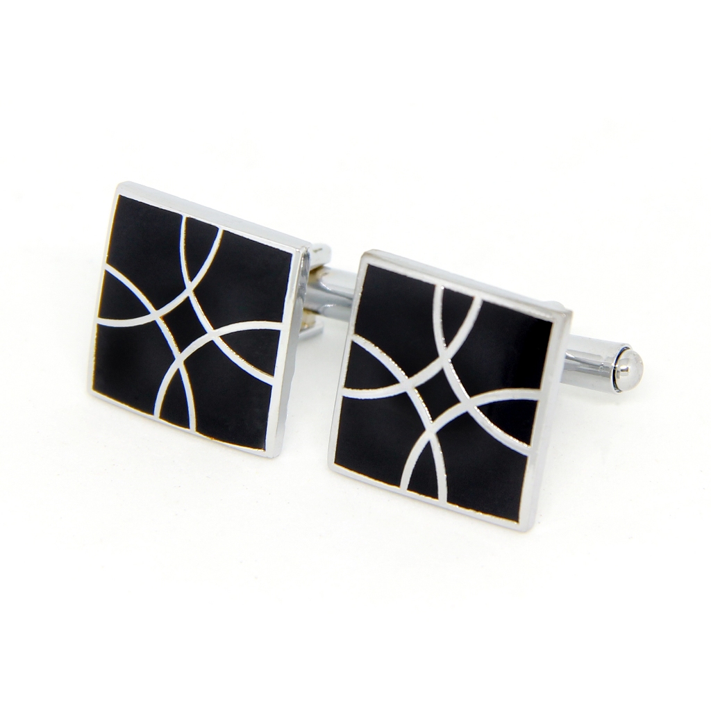 KEMEJA Cufflink Jacket Button Cuff Sleeve Shirt Cuff Men Cool Exclusive Cufflinks - CC41109
