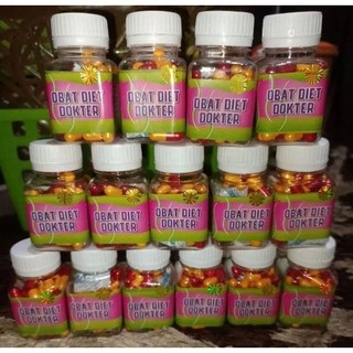 Obat diet dokter/Pelangsing Ampuh isi 30kapsul