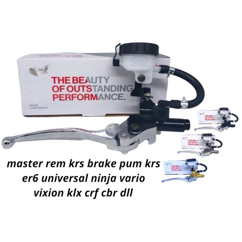 KRS ขวาเบรค Master Right เบรค Master Handle KRS Universal Ninja Gsx Megapro Rx King Vario Beat Mio Etc.