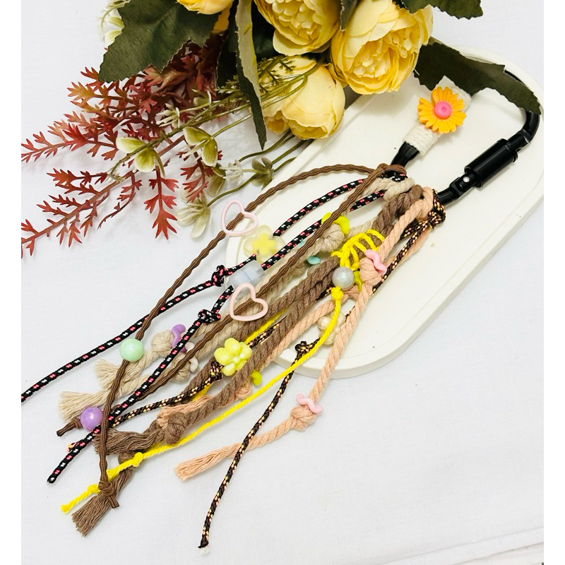 GANTUNGAN COLORFUL JUMBO CARBINER พวงกุญแจ/ถุงแขวน