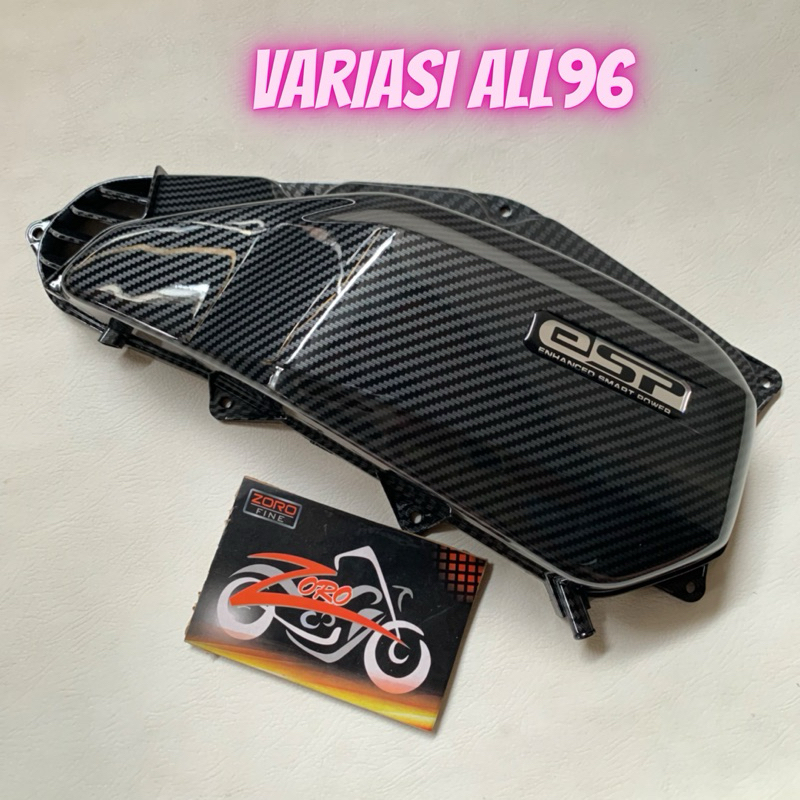 ฝาครอบกรองอากาศ ฝาครอบคาร์บอน vario 125 vario 150 เก่า 2013-2017 คาร์บอนนําเข้า Zoro