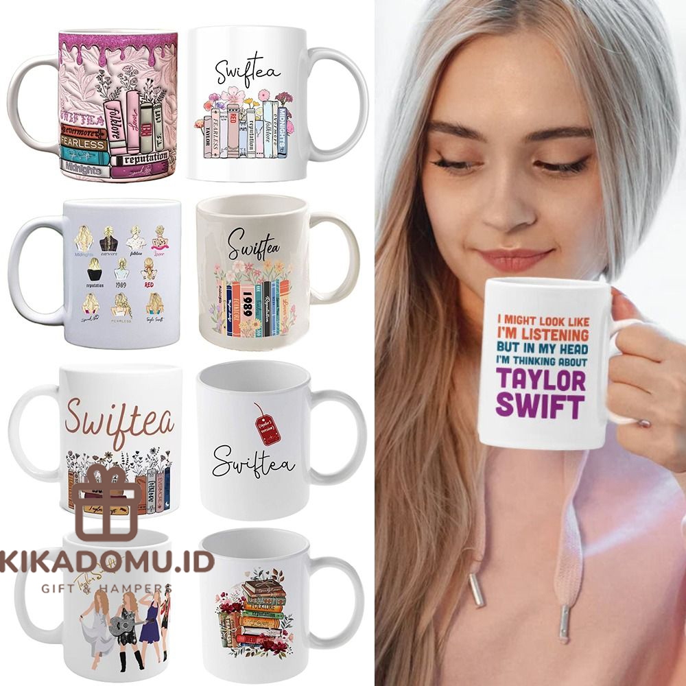 350ml Taylor Swift แก้วกาแฟตลกน่ารักนักร้อง Taylor อัลบั้มความแปลกใหม่ Taylor เซรามิคถ้วยชาของขวัญสําหรับแฟนนักร้อง