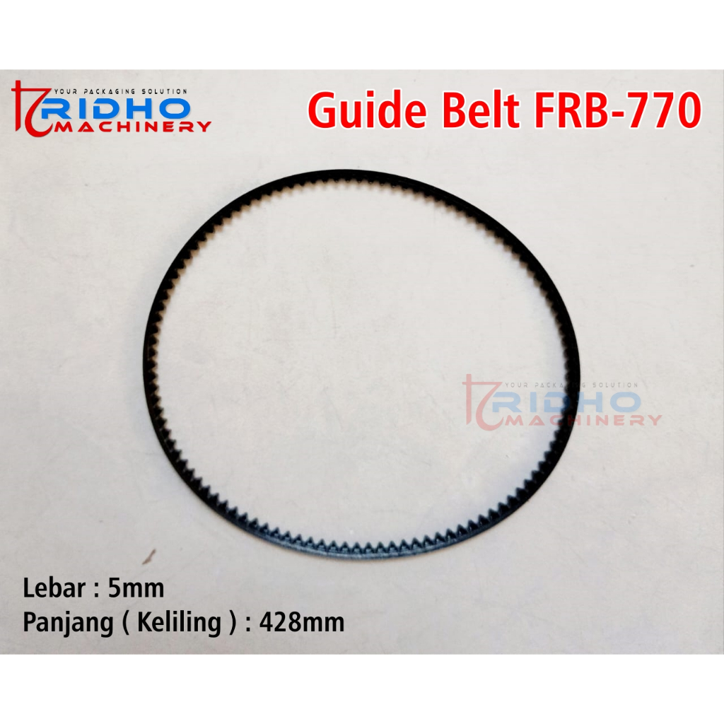 MESIN Guide เข็มขัด frb 770 vanbelt timing เข็มขัดอะไหล่สําหรับเครื่องซีลต่อเนื่อง