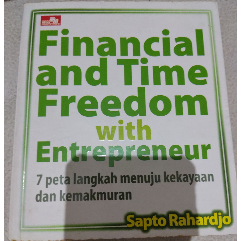 หนังสือ Financial And TIme Freedom พร้อมผู้ประกอบการ Aglaonema Rahardjo