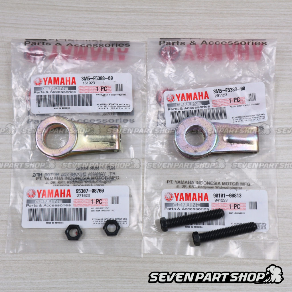 RX KING RXKING RXK ORIGINAL CHAIN SET EARRINGS YGP 3M5-F5389-00 3M5-F5388-00