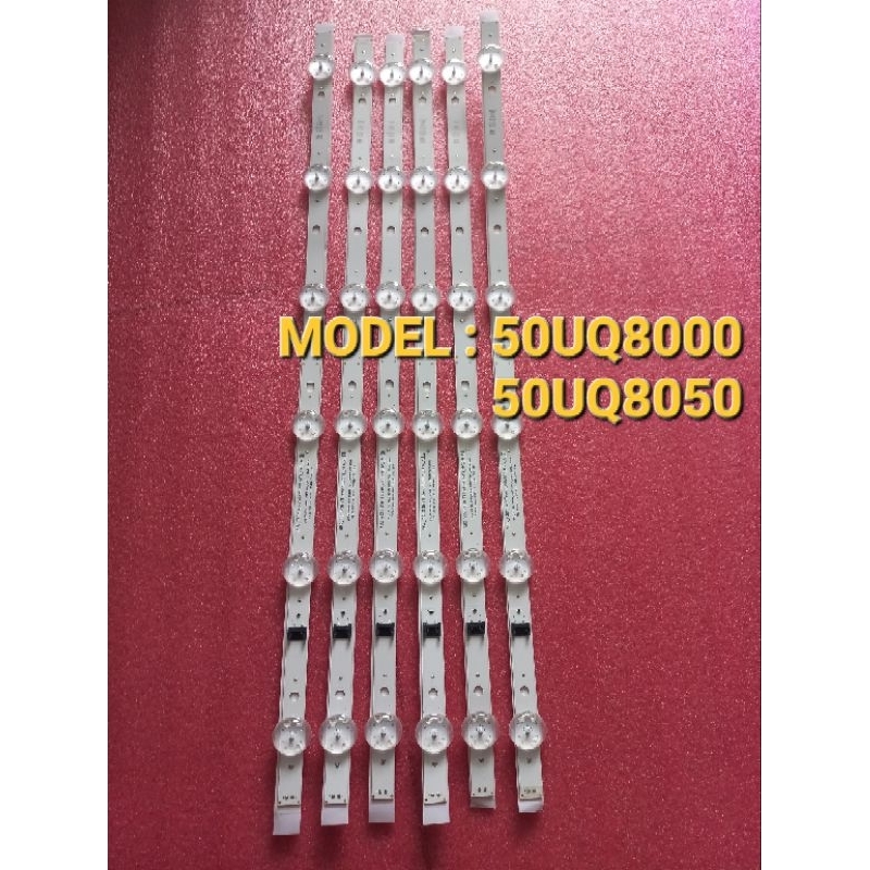 Backlite - หลอดไฟ LED - bl - led tv LG - 50UQ8000 - 50UQ8050 - 50UQ80 - 50UQ90 / 50UR7500 / 50UR75