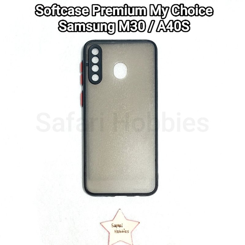 Samsung M30 / A40S Softcase Premium My Choice