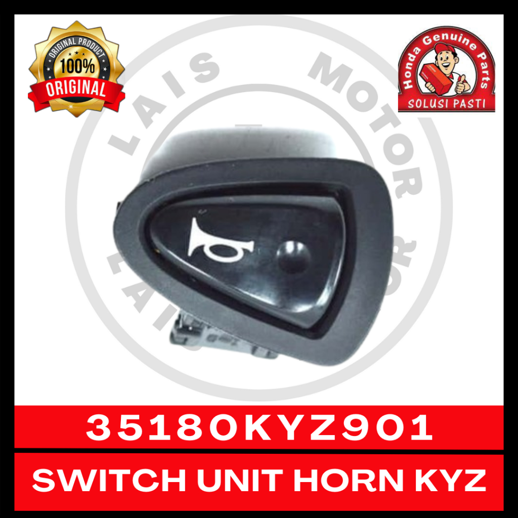 KYZ Horn Switch Supra X 125 Helm In, Vario 125 FI เก่า, Beat Fi ESP 35180KYZ901 ORIGINAL AM