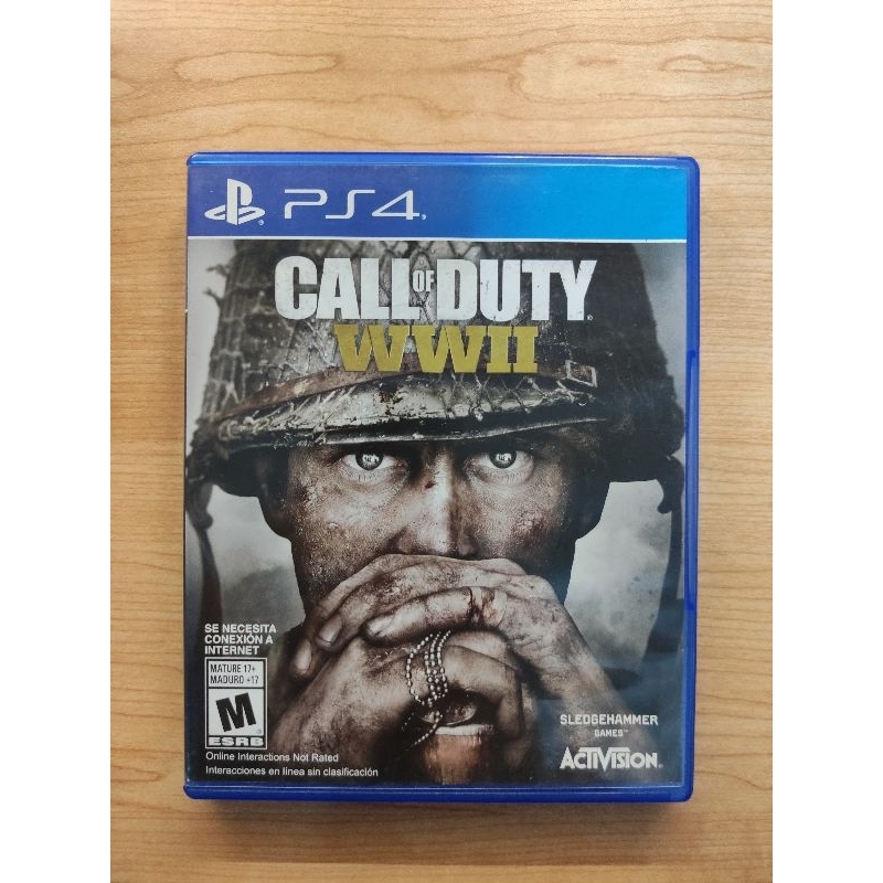 เทปคาสเซ็ต สําหรับ Ps4 call of duty world war 2 ww2