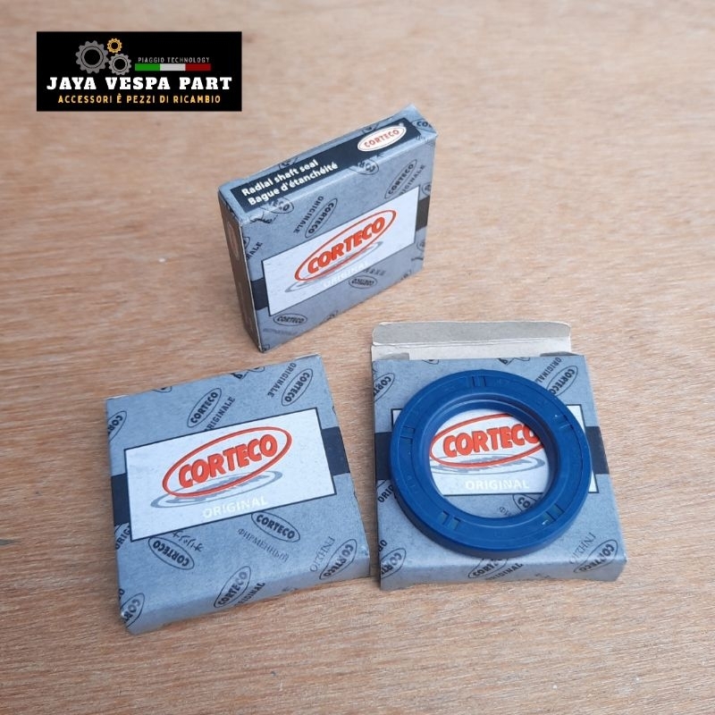 ซีลล้อหลัง Vespa Super P150S PS TV 30x47x6 Corteco