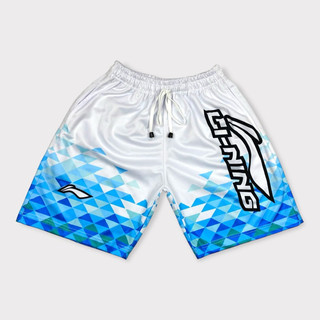 Celana Olahraga Bulu Tangkis Motif Print | Celana Badminton Saku Motif Fullprinting