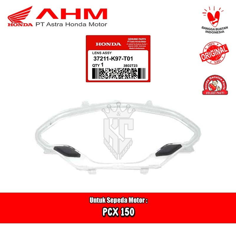 Mika Glass Speedometer Kilometer KM Honda PCX 150 100% Original AMH 37211-K97-T01