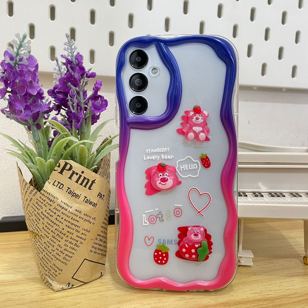 [J15] SoftCase 3D Wave INFINIX SMART 5 6 7 8 HOT 8 9PLAY 10PLAY 11PLAY 30 30 30i Case Play Wave