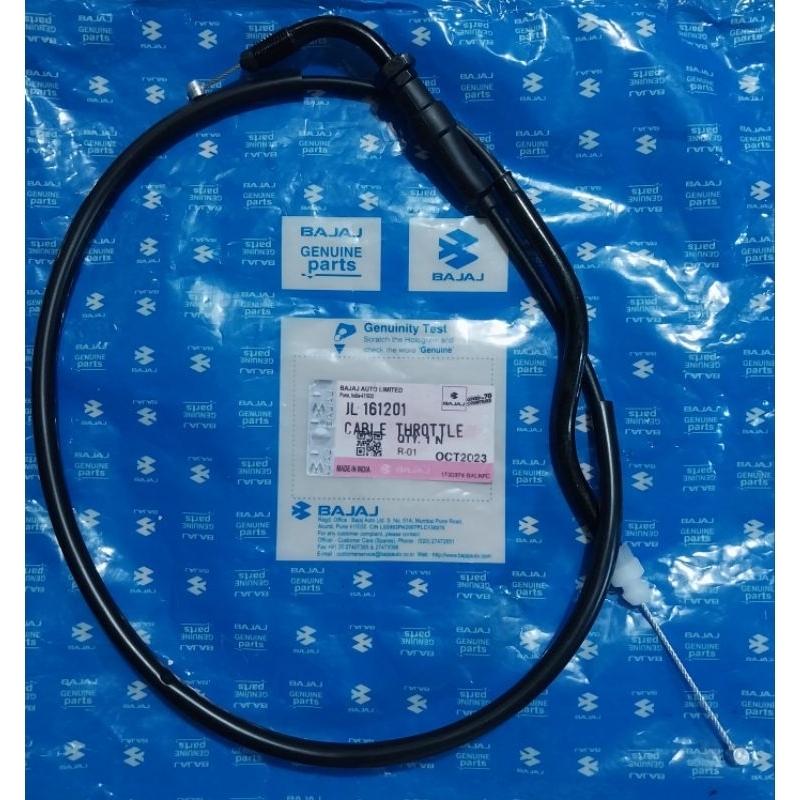 สายคันเร่ง Bajaj Pulsar NS200 ของแท้ KAWASAKI BAJAJ PULSAR 200NS BR200
