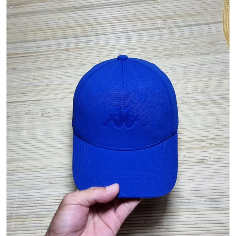 หมวก kappa สีฟ้า ของแท้ มือสอง
