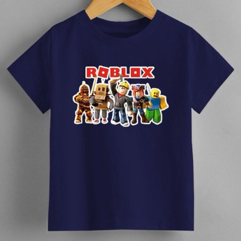 Roblox เสื้อยืด คุณภาพดี สําหรับเด็กผู้หญิง และผู้ชาย (1-10 ปี)