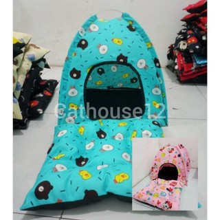 tenda kucing free kasur ukuran 45x45