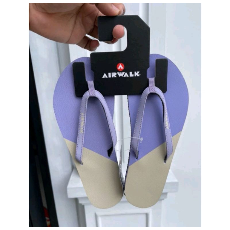 Airwalk Cuci โกดัง !! รองเท้าแตะ PURPLE &amp; CORAL