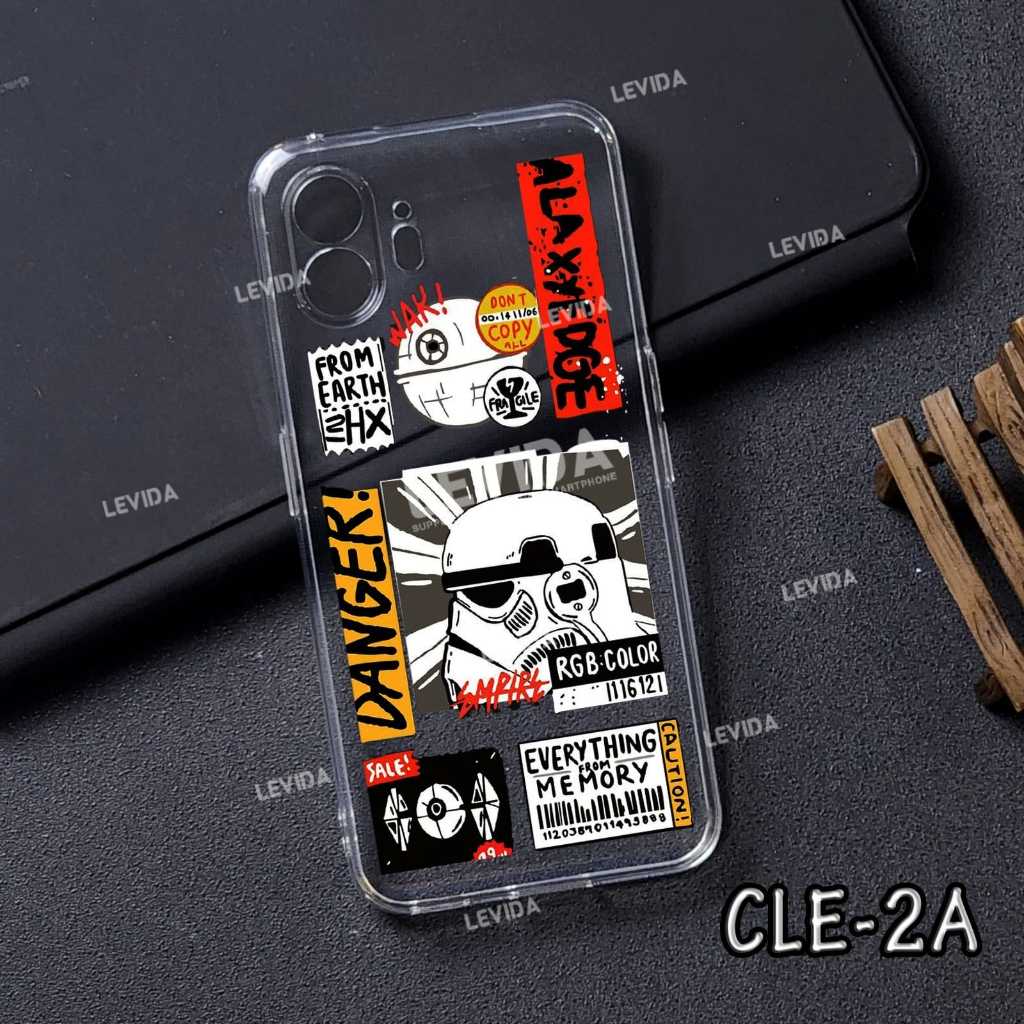 Clear Picture Case Character Cle02 Clear Case Nothing Phone 1 Nothing Phone 2