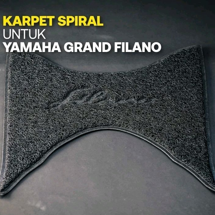 Hitam พรมปูพื้น แบบเกลียว สีดํา สําหรับ Yamaha grand Filano