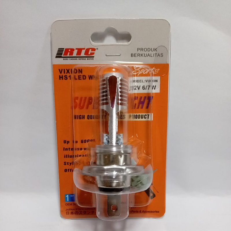 H4 12V 6/7W หลอดไฟ LED สําหรับ VIXION SCOOPY NINJA ETC.