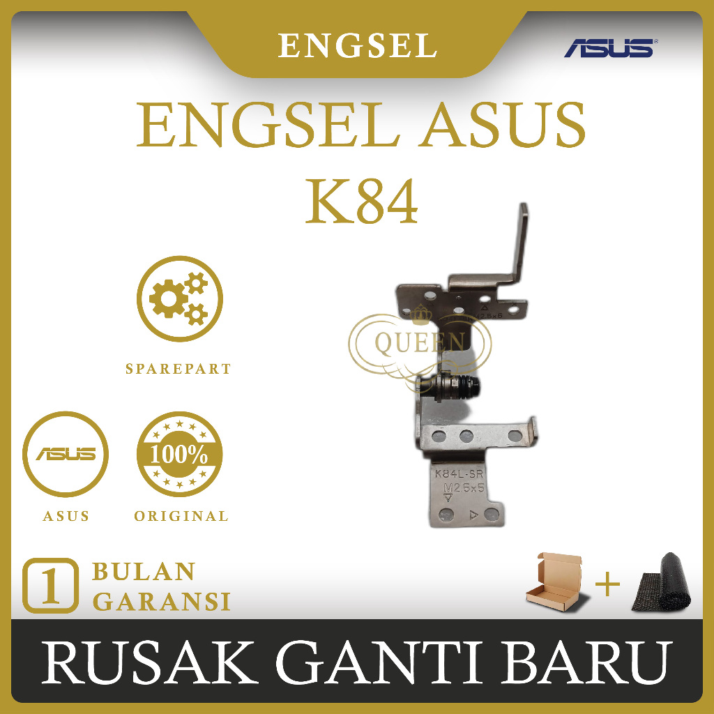 ASUS K84 K84LY K84HR K84L K84C แล็ปท็อป HINGE (ขวา) ต้นฉบับ
