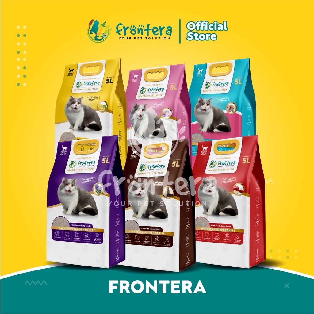 CAT SAND FLUMB SAND SCENTED SAND 10 ลิตร FRONTERA