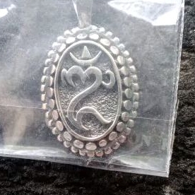 จี้สไตล์ Omkara Silver Vedic