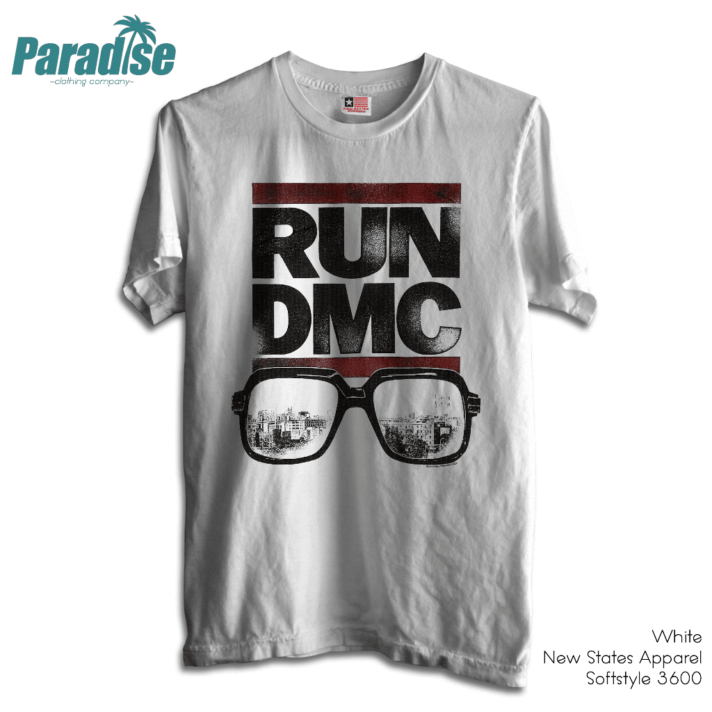 เสื้อยืด Paradise Band - แว่นตา Run DMC