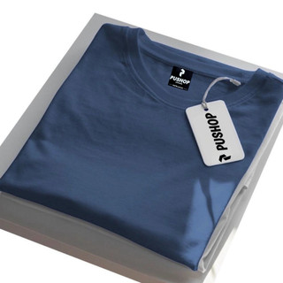 PUSHOP Kaos Polos Pria Wanita Cotton Combed 30s Premium – T-Shirt Unisex Lengan Pendek Adem