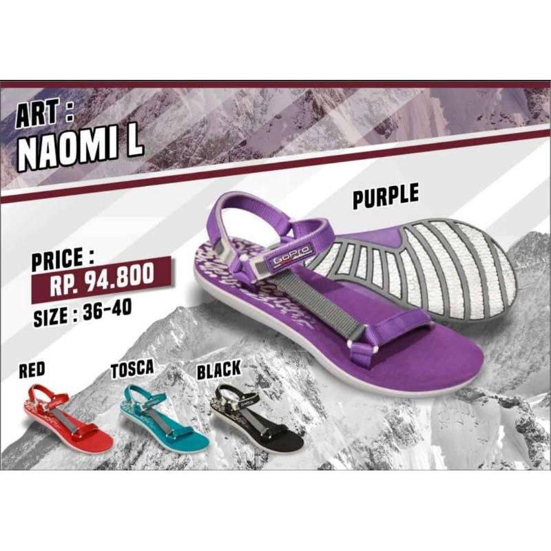 ใหม่ล่าสุด MOUNTAIN SANDALS, GO PRO NAOMI L ไซส์ 36-40 ORIGINAL