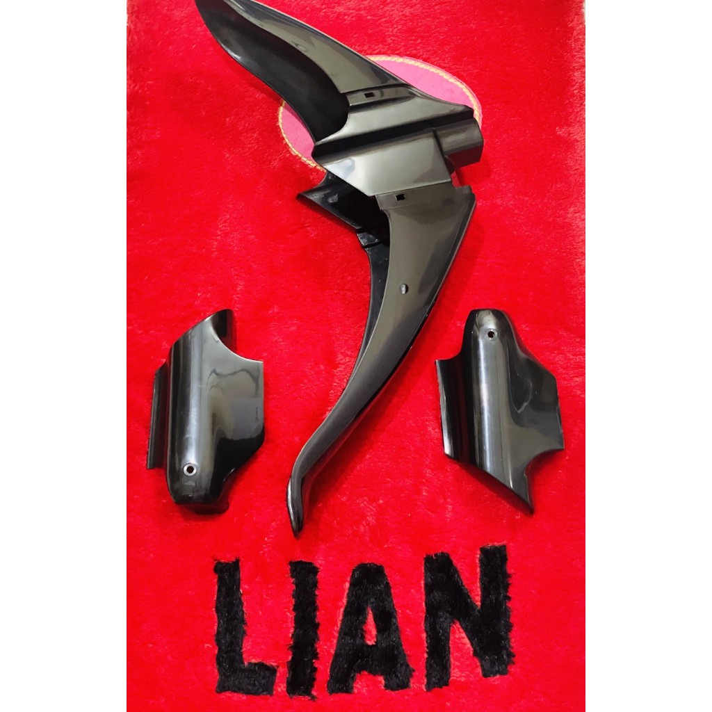 ด้านหน้า MUDFRAME MATERIAL ASSY SATRIA 2-STROK 2T RU 120 DUMBA KOTAK PETAK ORIGINAL SGP 53111-21D10-