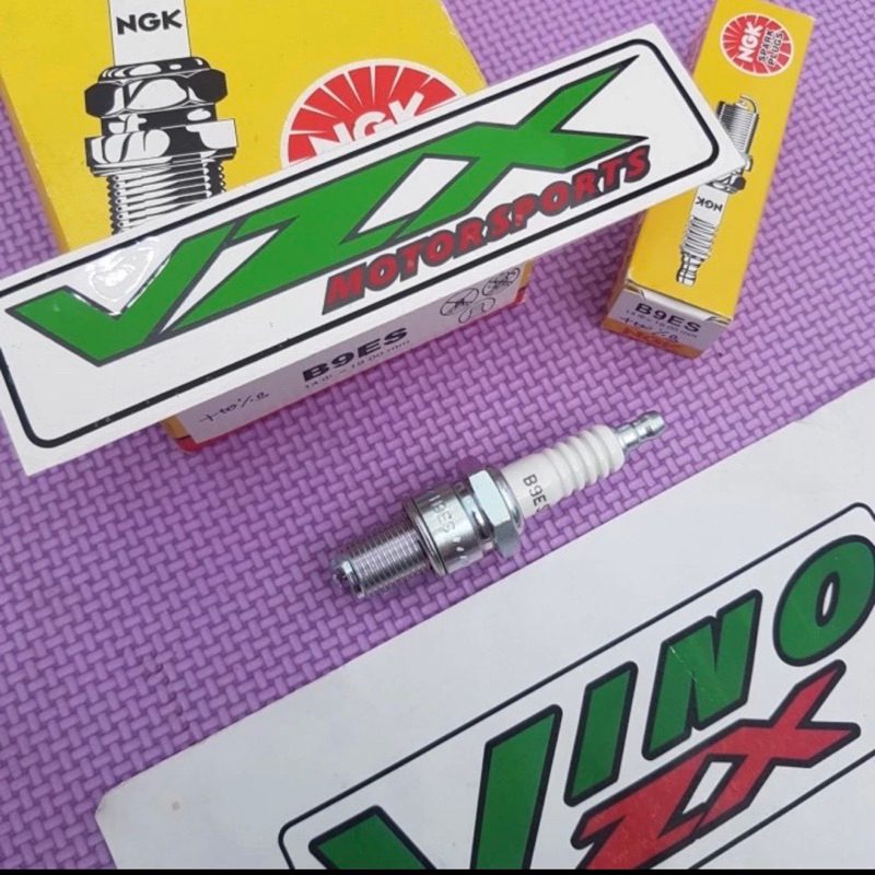 หัวเทียน NGK B9ES B9 ES ORIGINAL / Ninja 150 2T / RGR / RXZ / RZR / Satria 2T / หัวเทียน NGK แท้ 100