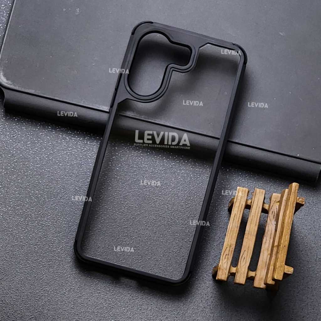 Poco C65 เคสไฮบริดกันกระแทก Clear Poco C65