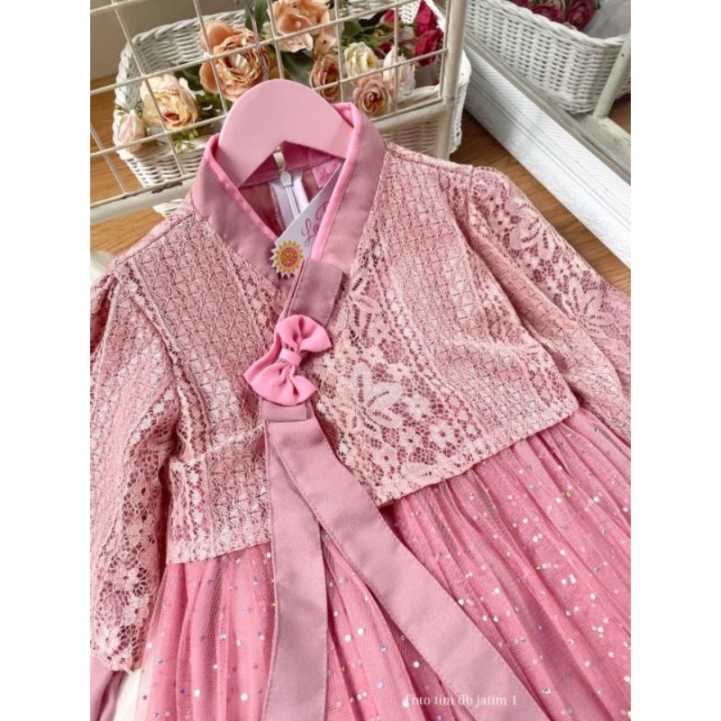 Labella Childrens Gamis/Kaliba Gamis/เดรสเกาหลีสําหรับสาวอรุณ