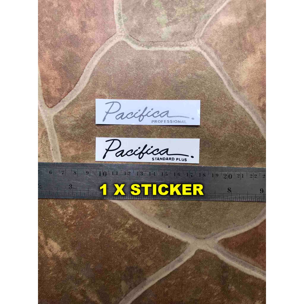 Yamaha Pacifica Professional Standard Guitar Plus Logo Sticker Electric Headstock Guitar Stratocaste