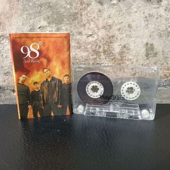 เทปคาสเซ็ท 98 องศา - และ Rising VG Indo Pressing Cassette Pop