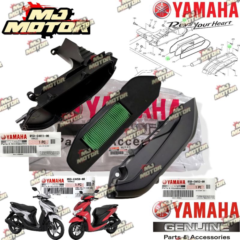 ชุดกล่องกรองอากาศ FREEGO FREE GO GEAR 125 ORIGINAL YAMAHA B5D
