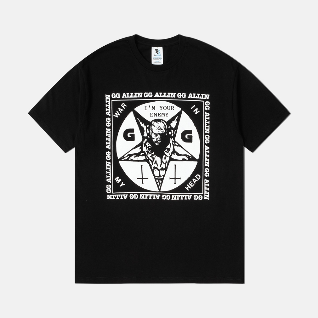 [HOT] GG Allin - Im Your Enemy เสื้อยืด