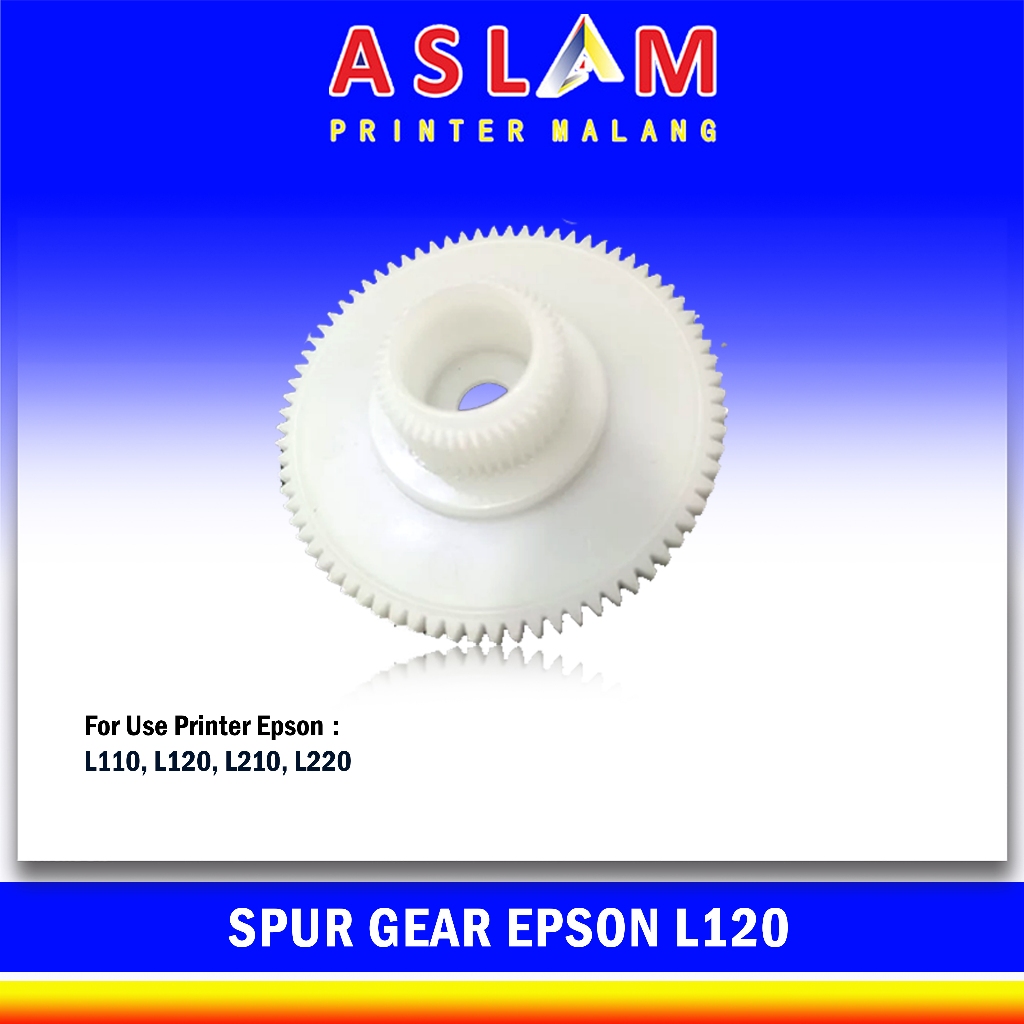 Spur Gear Clutch Printer Epson Gear Roller ASF Epson L110 L120 L210 L220 ใหม่ Original spe