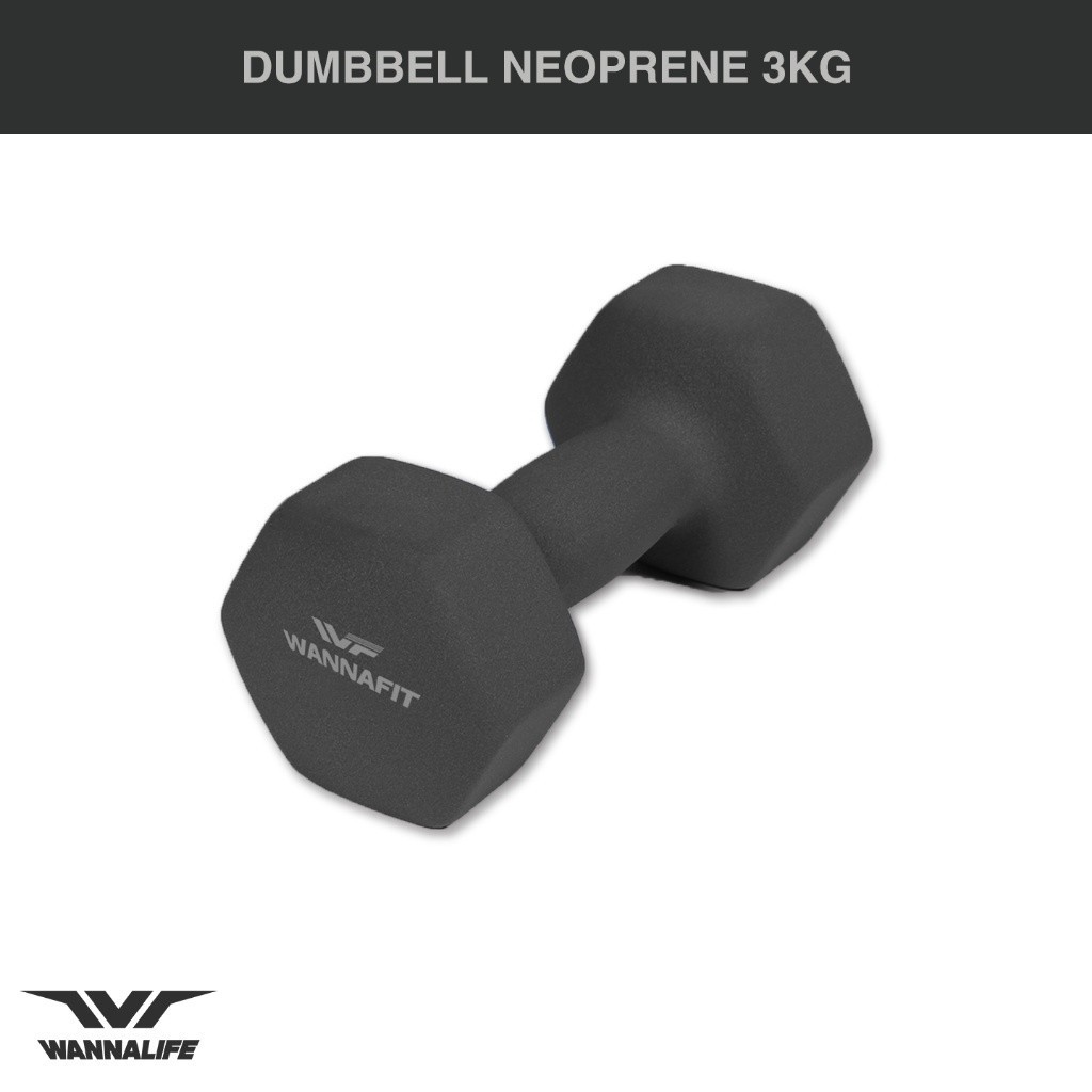 Dumble Barbell 3kg 3kg Dumble Vinyl