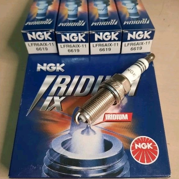 หัวเทียน NGK Iridium IX LFR6AIX-11 Vellfire Fortuner Elgran X-pander