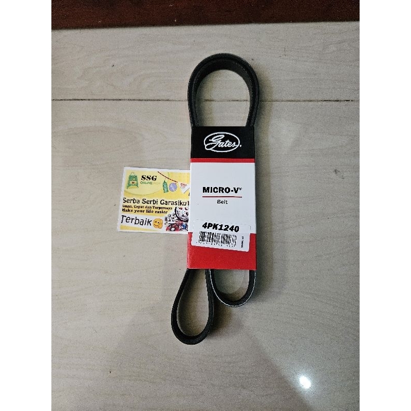 สายพานพัดลม Toyota All New Yaris Vios 4pk 1240