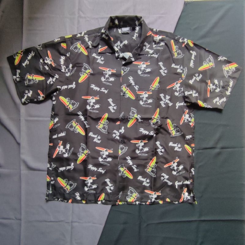 KEMEJA เสื้อคอปกเปิด D1sn3y AOP